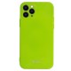 Capa Silicone Gel Brilhante Apple Iphone 12/12 Pro Verde
