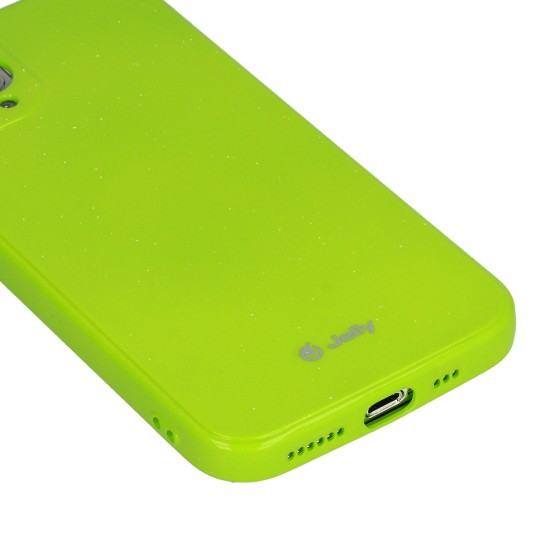 Capa Silicone Gel Brilhante Apple Iphone 12/12 Pro Verde