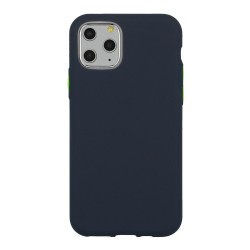 Silicone Cover Case Apple Iphone 12 / 12 Pro Cloud Navy Premium