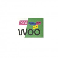 Tarjeta SIM WOO 1500 minutos/SMS 15GB Net