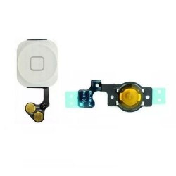 Home Botão Flex Apple Iphone 5 Blanco