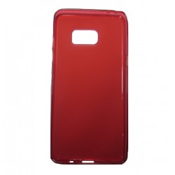 Capa De Silicio  Samsung Galaxy Note 7 Rojo