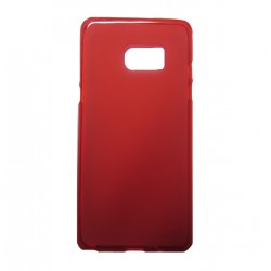 Capa De Silicio  Samsung Galaxy Note 7 Rojo