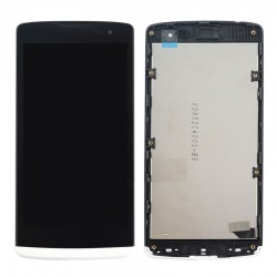 Touch+Display Con Frame LG Leon/H340N 4.5" Blanco
