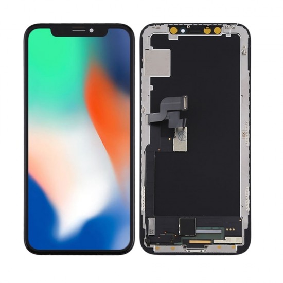 Apple Iphone X/10 5.8" Black OLED Touch+Display