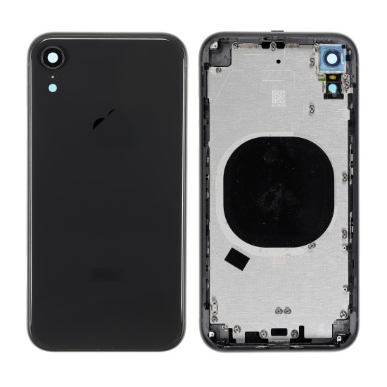 Back Tampa With Frame Apple Iphone Xr Black