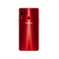 Tampa Traseira Samsung Galaxy A20s / A207 Rojo