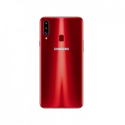 Tampa Traseira Samsung Galaxy A20s / A207 Rojo