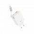 Adaptador Xo Ce31 Branco 30w 3.0a Usb/Usb-C Com Cabo Usb-C Retrátil