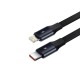 Carregador De Isqueiro Baseus Cgtx000001 Preto 30w Com Cabo Usb-C E Lightning Retrátil Carregador De Isqueiro Baseus Cgtx000001 Preto 30w Com Cabo Usb-C E Lightning Retrátil