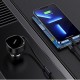 Carregador De Isqueiro Baseus Cgtx000001 Preto 30w Com Cabo Usb-C E Lightning Retrátil Carregador De Isqueiro Baseus Cgtx000001 Preto 30w Com Cabo Usb-C E Lightning Retrátil