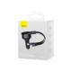 Carregador De Isqueiro Baseus Cgtx000001 Preto 30w Com Cabo Usb-C E Lightning Retrátil Carregador De Isqueiro Baseus Cgtx000001 Preto 30w Com Cabo Usb-C E Lightning Retrátil
