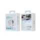 Adaptador Devia Ww09-F-Pd Branco 20w 3.0a Usb/Usb-C E Soquete Adaptador Devia Ww09-F-Pd Branco 20w 3.0a Usb/Usb-C E Soquete
