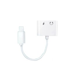 Lightning To Headphone Jack Adapter New Science Y-05 Branco 3.5mm E Lightning