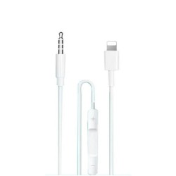 Lightning To Headphone Jack Adapter New Science Y-03 Blanco