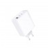 Adaptador Usb New Science Sld-T61 Branco 65w/6.0a/Usb E 2 Usb-C