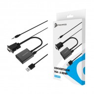 Adaptador De Vga Para Hdmi Pacifico Np-Hd769 Preto