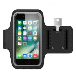 New Science Sports Arm Band 6.0" Black Waterproof Cell Phone Bag