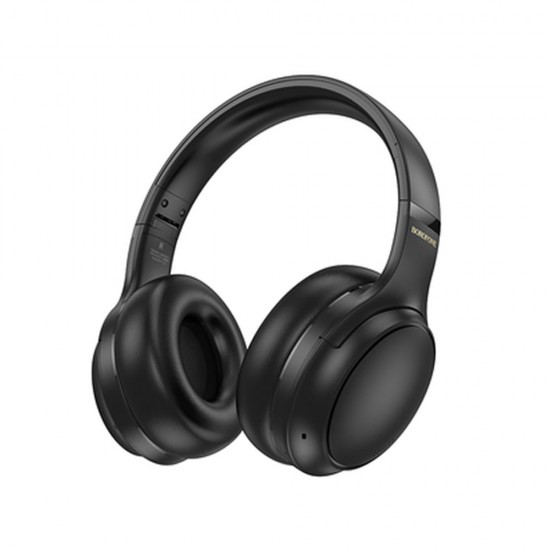 Auscultador Borofone Bo29 Preto Bluetooth Com Redução De Ruído Auscultador Borofone Bo29 Preto Bluetooth Com Redução De Ruído