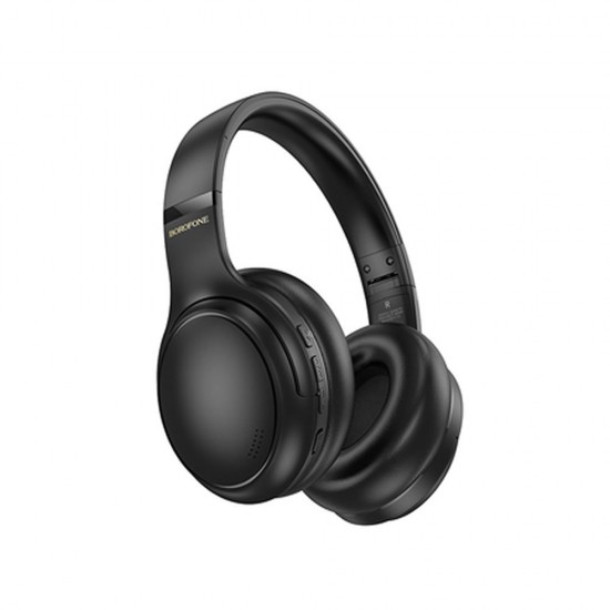 Auscultador Borofone Bo29 Preto Bluetooth Com Redução De Ruído Auscultador Borofone Bo29 Preto Bluetooth Com Redução De Ruído