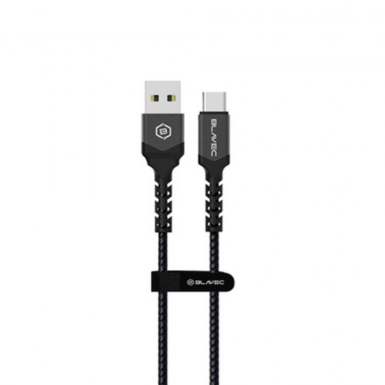 Blavec Raptor Black 66W 6.0A 1m USB To USB-C Data Cable Blavec Raptor Black 66W 6.0A 1m USB To USB-C Data Cable