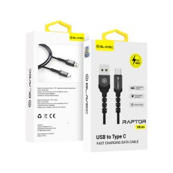 Blavec Raptor Black 66W 6.0A 1m USB To USB-C Data Cable