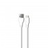 Cabo De Dados New Science U-02 Branco 3.0a 1.5m Para Iphone