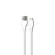 Cabo De Dados New Science U-02 Branco 3.0a 1.5m Para Iphone Cabo De Dados New Science U-02 Branco 3.0a 1.5m Para Iphone