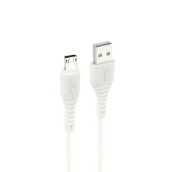 Cabo De Dados New Science Ns-109 Branco 2.4a 3m Micro Usb