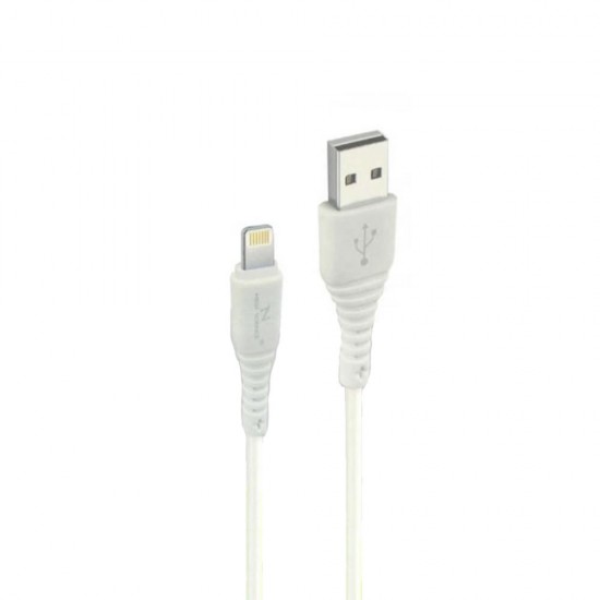 Cabo De Dados New Science Ns-110 Branco 2.4a 3m Para Iphone Cabo De Dados New Science Ns-110 Branco 2.4a 3m Para Iphone