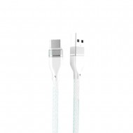 Cable De Datos New Science U-13 Blanco 3.0A 2m Para Tipo C