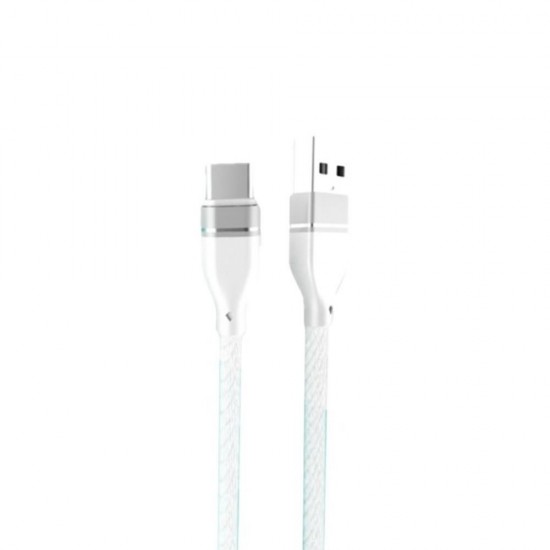 Cabo De Dados New Science U-13 Branco 3.0a 2m Para Tipo C Cabo De Dados New Science U-13 Branco 3.0a 2m Para Tipo C