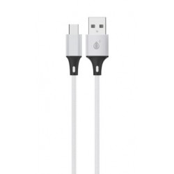 Cabo De Dados One Plus B6244 Branco 2.4a 1m Micro Usb