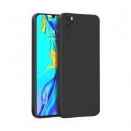 Huawei P30 Pro Black Silicone Gel Case With Camera Protector