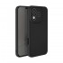 Capa Silicone Gel Huawei Honor 400 Lite Preto Com Protetor De Câmera