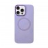 Capa Silicone Apple Iphone 16 Pro Max Lilás Magsafe