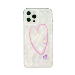 Capa Silicone Apple Iphone 13 Pro Transparente Com Protetor De Câmera Good Lucky