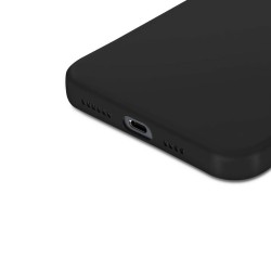 Capa Silicone Apple Iphone 13 Pro Max Preto Com Protetor De Câmera