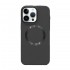 Funda De Silicona Dura Apple Iphone 14 Pro Negro Metálica