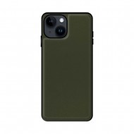 Capa Silicone Tpu Apple Iphone 15 Pro Max Verde Couro