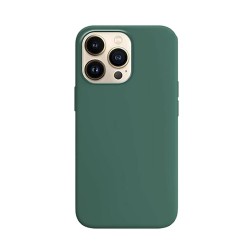 Funda De Silicona Apple Iphone 13 Pro Max Verde Oscuro