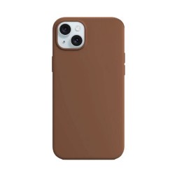 Apple Iphone 15 Brown Silicone Case
