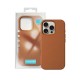Capa Silicone Dura Apple Iphone 16 Pro Max Castanho Couro Capa Silicone Dura Apple Iphone 16 Pro Max Castanho Couro