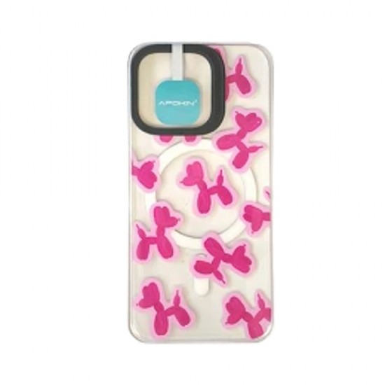Capa De Vidro Apple Iphone 16 Pro Transparente Cães Com Magsafe Capa De Vidro Apple Iphone 16 Pro Transparente Cães Com Magsafe