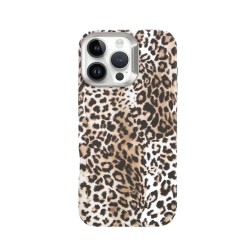 Capa Silicone Tpu Apple Iphone 16 Pro Leopardo