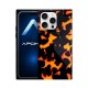 Funda De Silicona TPU Apple Iphone 16 Pro Max Negro Leopardo MagSafe Funda De Silicona TPU Apple Iphone 16 Pro Max Negro Leopardo MagSafe