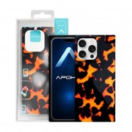 Funda De Silicona TPU Apple Iphone 16 Pro Max Negro Leopardo MagSafe