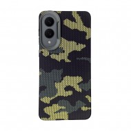 Capa Silicone Tpu Samsung Galaxy S25 Edge Verde Camuflagem