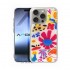 Funda De Silicona TPU Apple Iphone 16 Plus Transparente Flor