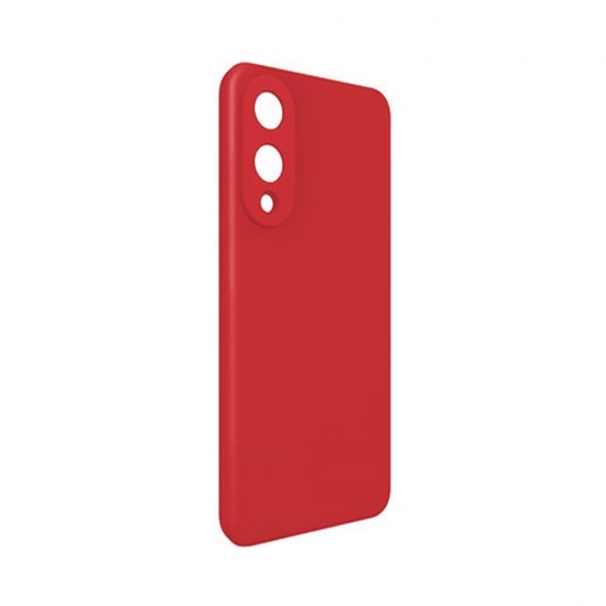 Capa Silicone Samsung Galaxy S25 Edge Vermelho Com Protetor De Câmera Capa Silicone Samsung Galaxy S25 Edge Vermelho Com Protetor De Câmera
